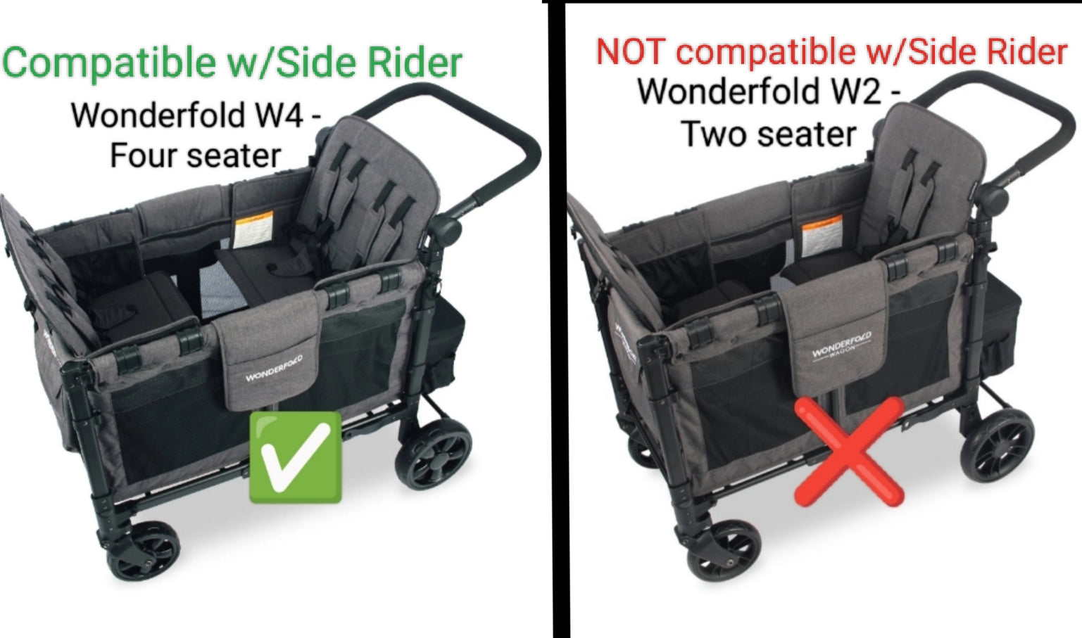 open box wagon stroller OPEN BOX/Gently Used/Minor Defect* Side Rider Step (W4) – crazy4wagons